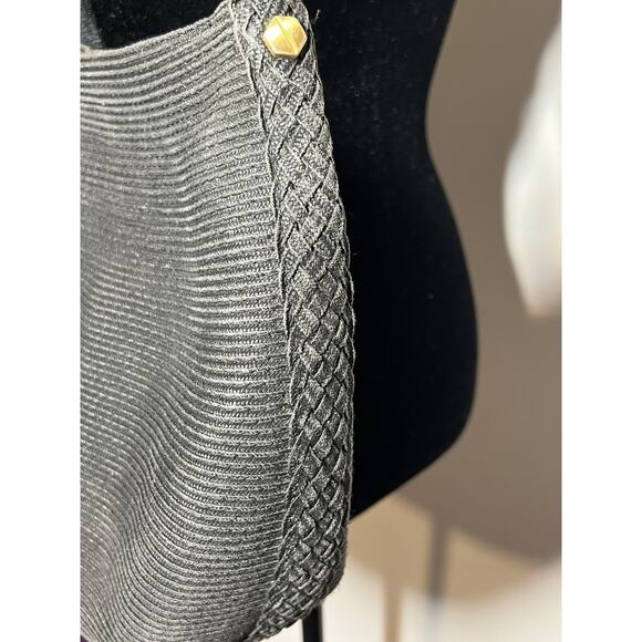 Eric Javits Light Black Woven Squishee Shopper Shoulder Handbag Tote Satchel - Picture 4 of 8